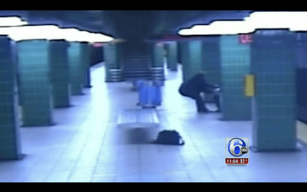 Stranger saves man from suicide attempt at SEPTA station
