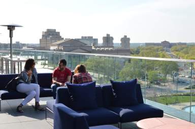 Assembly offers stunning views and $100 by-the-glass bubbly