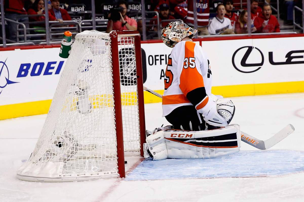 Flyers fighting themselves as much as 0-2 hole against Washington