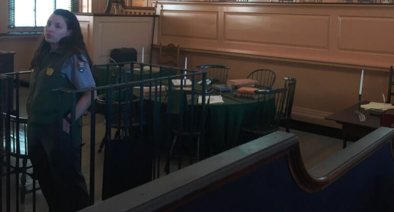 Independence Hall guide bashed for criticizing US Constitution, founders