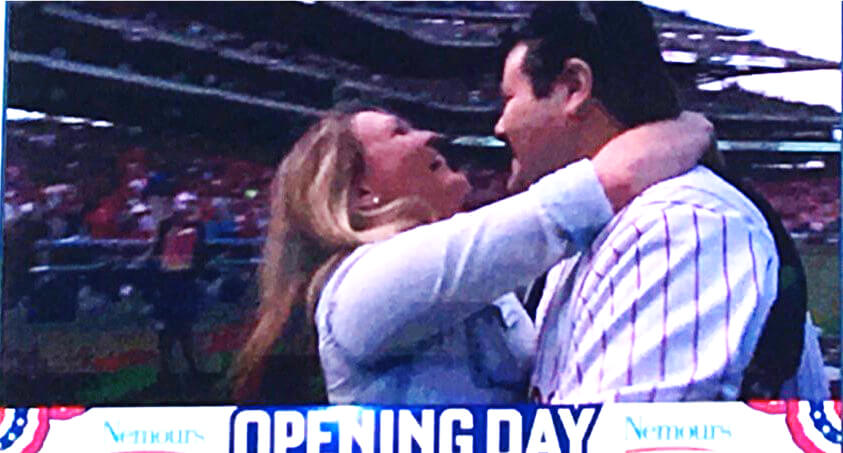VIDEO: Philly cop wounded by ‘ISIS’ shooter throws first pitch at Phillies’