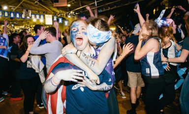 What was it like watching Villanova’s buzzer beater on campus?