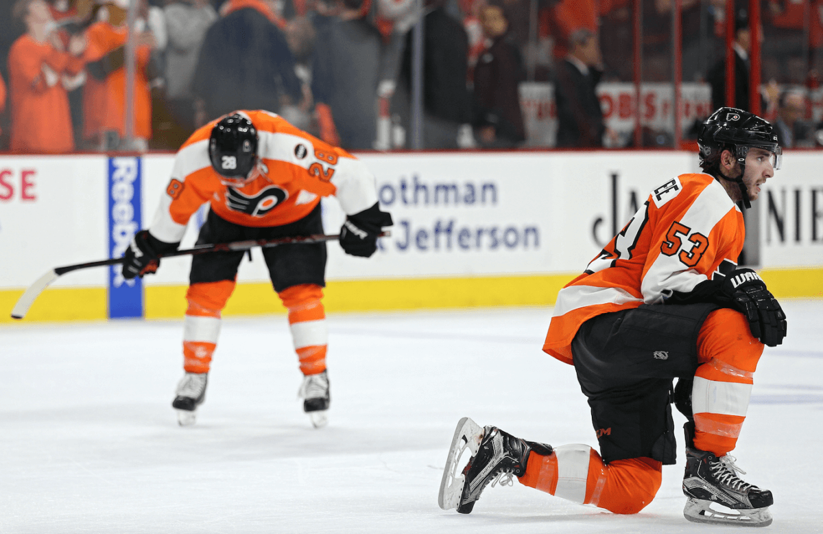 Flyers will be better off next year after bitter end to season