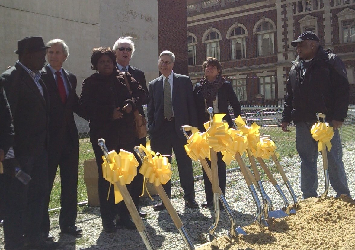 Pledges to do better at groundbreaking for 22nd and Market collapse memorial