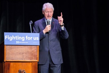 Philly protesters ‘appalled’ by Bill Clinton campaign stop squabble