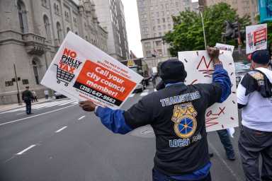 Philly protesters call soda tax ‘repressive’ at boisterous City Hall rally