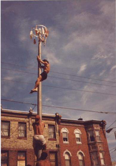 Greased pole returns to Italian Market fest after 20-year hiatus