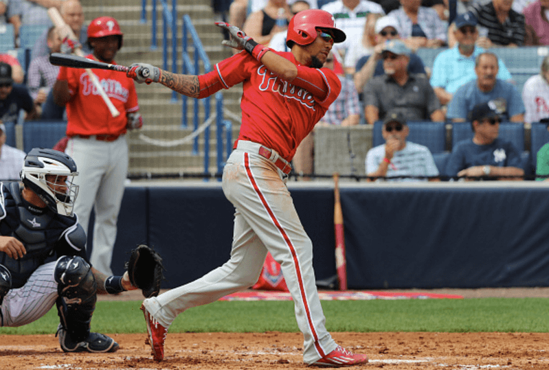 Which Phillies prospect will be called up to the big leagues next?