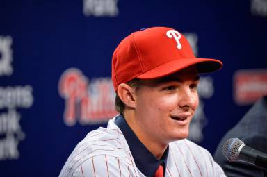 Photos: Phillies first pick Mickey Moniak is baby-faced teen