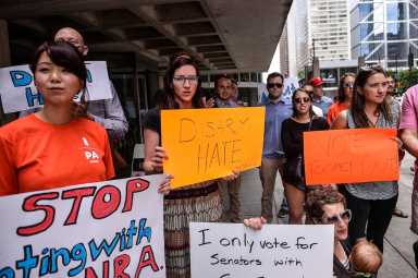 Senate’s gridlock on gun control sparks Philly protests