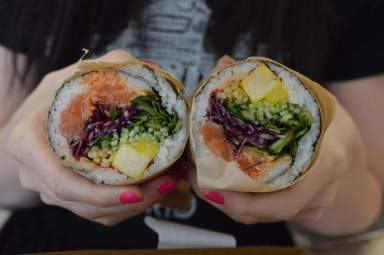 Hot Plate: Hai Street’s sushi burrito