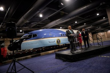 ‘Air Force One’ lands in Philly for DNC’s PoliticalFest