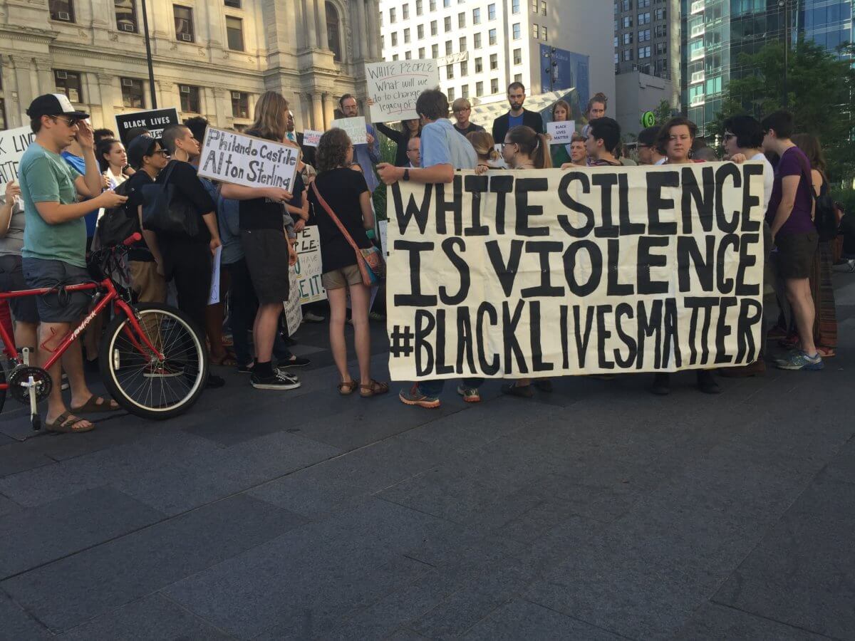 Rally against police violence takes over Center City