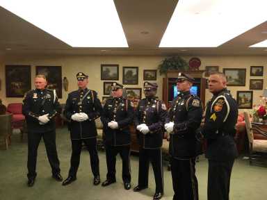 Philly police stand with Dallas