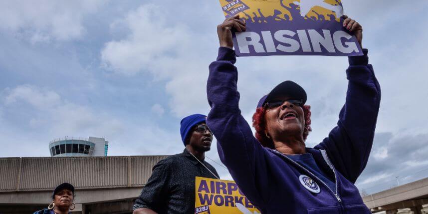 Some Dems pledge to avoid Philly airport for convention travel during strike