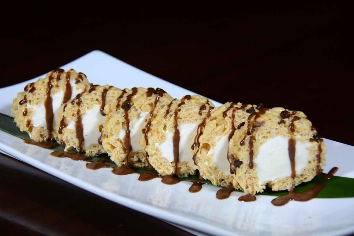 Hot Plate: Crispy Rice Sushi Roll