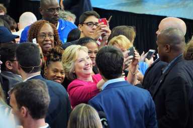 PHOTOS: Hillary Clinton Rally at Temple University