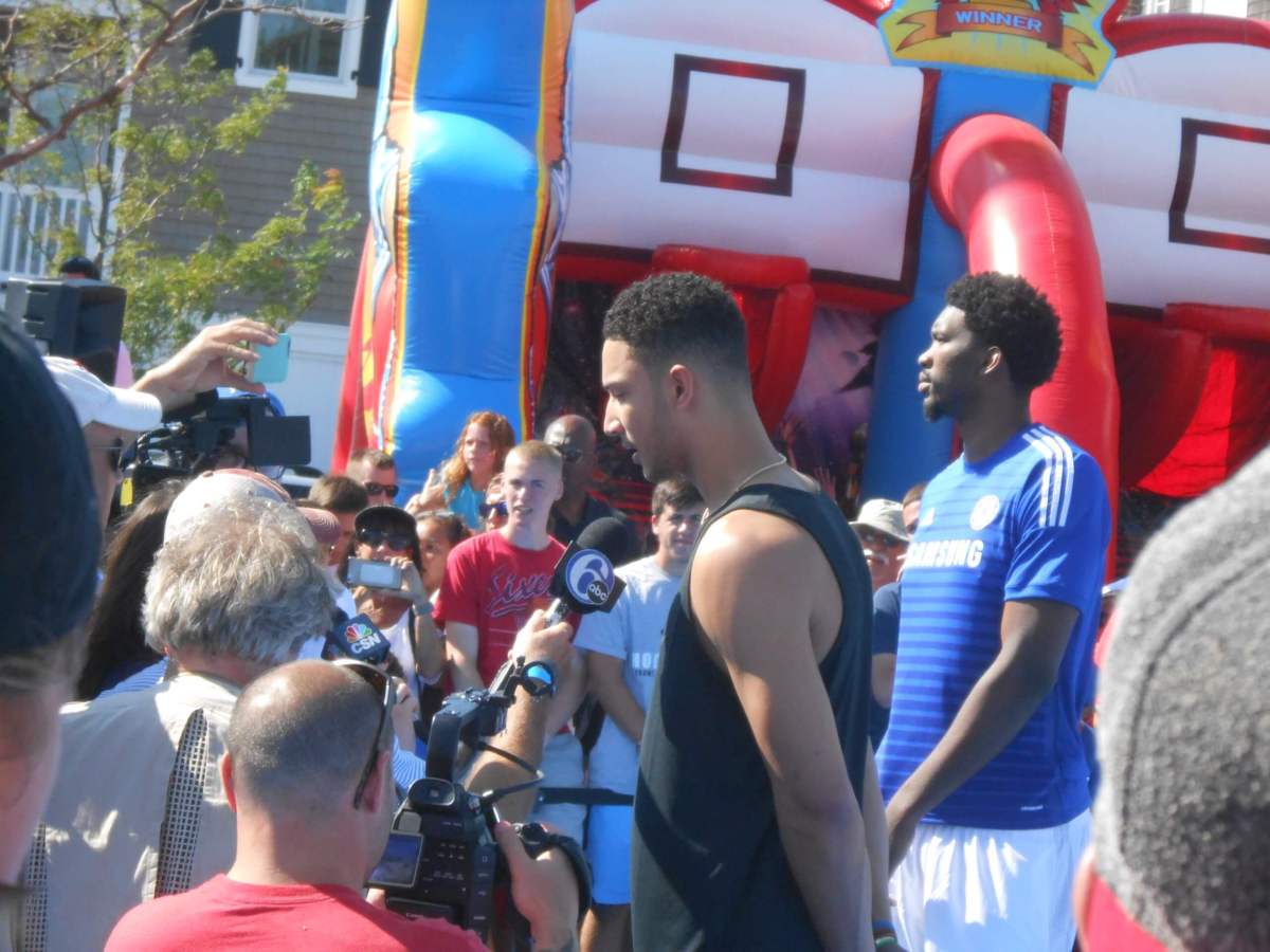 76ers’ Ben Simmons says he and Joel Embiid are “like brothers” off court