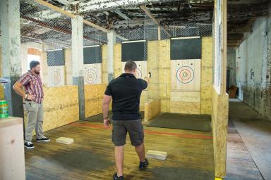 Ax throwing, you say?