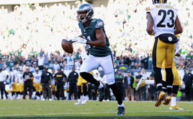 Jordan Matthews, Carson Wentz explain unique touchdown celebration