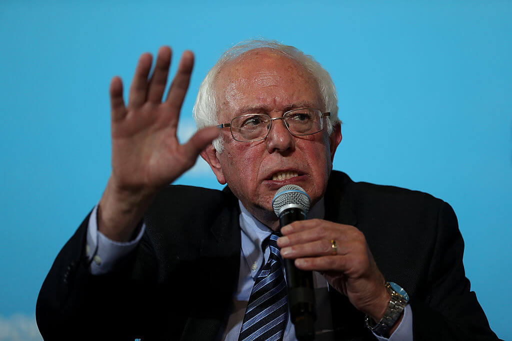 Bernie Sanders is making an appearance at the Free Library of Philadelphia