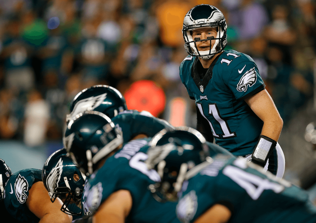 Don’t even think about blaming Carson Wentz for Eagles’ recent losses