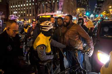Four detained after ‘Anti-Trump Rally for Police Abolition’ turns raucous