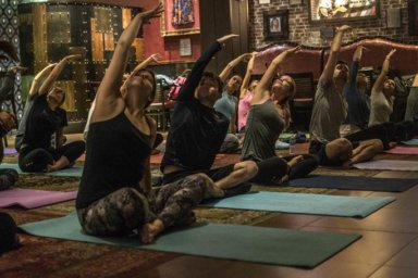NamaTaste: A Free Yoga Happy Hour comes to Philly