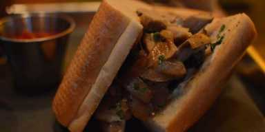 Hot Plate: The Mushroom Seitan Sandwich at Milkboy South