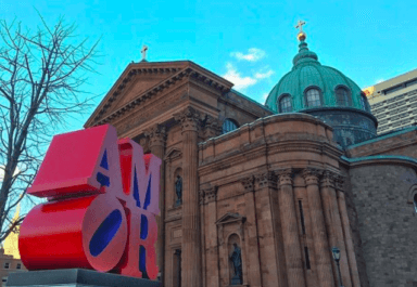 That’s ‘Amor:’ Robert Indiana’s bilingual sculpture stays in Philly