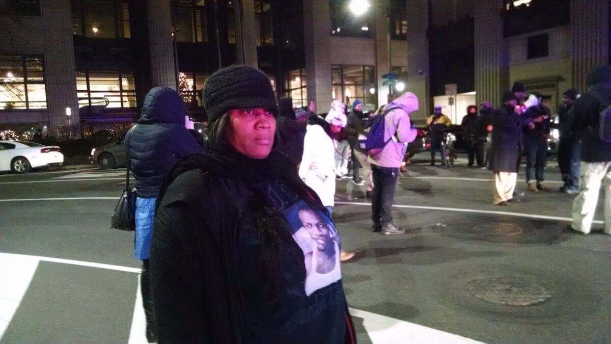 Protesters say justice still denied in Tate-Brown shooting