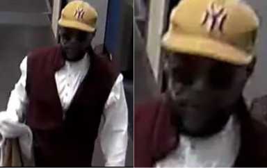 Courthouse bandit steals cop’s badge, uniform