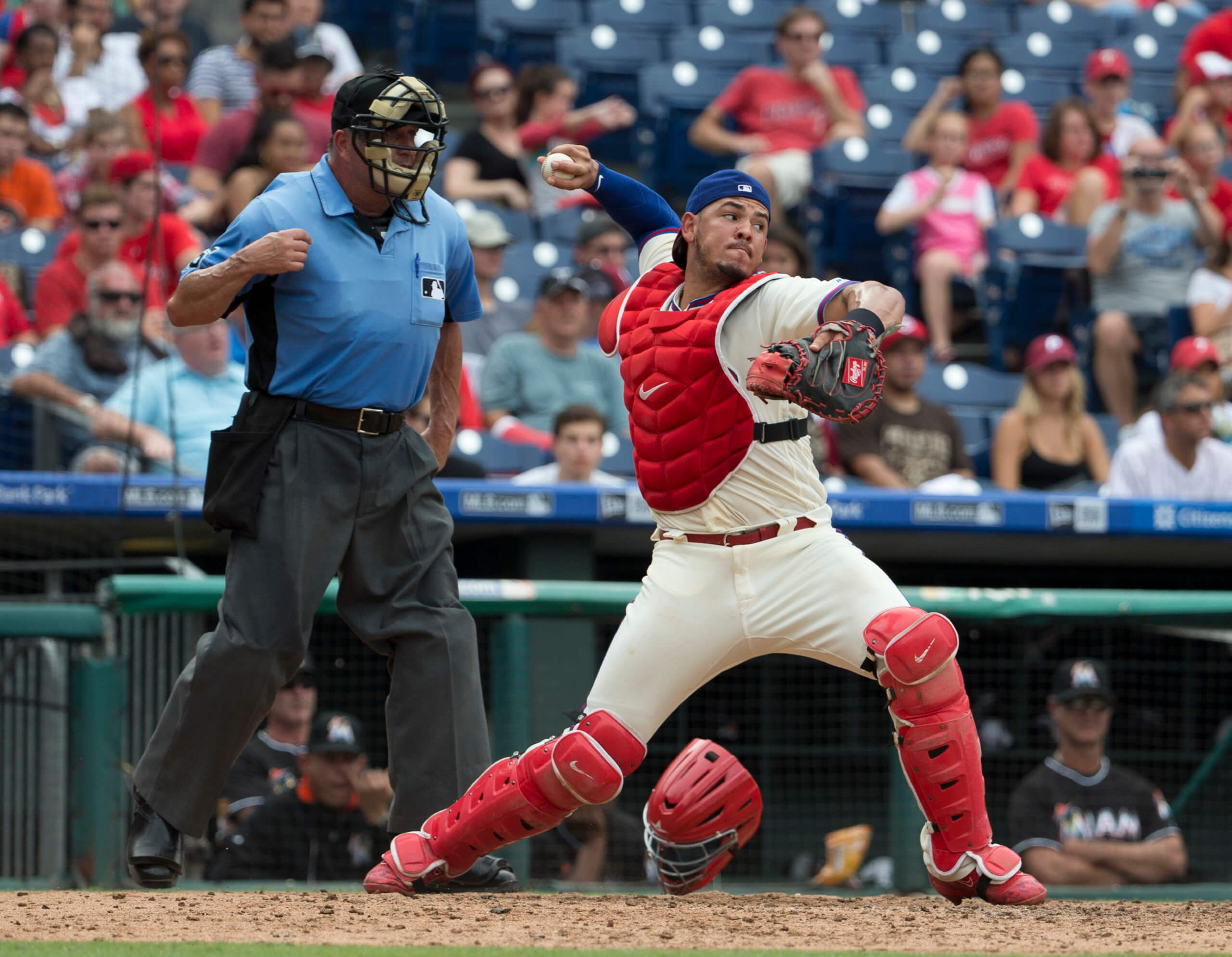 Jorge Alfaro starting to catch on at the big league level for Phillies