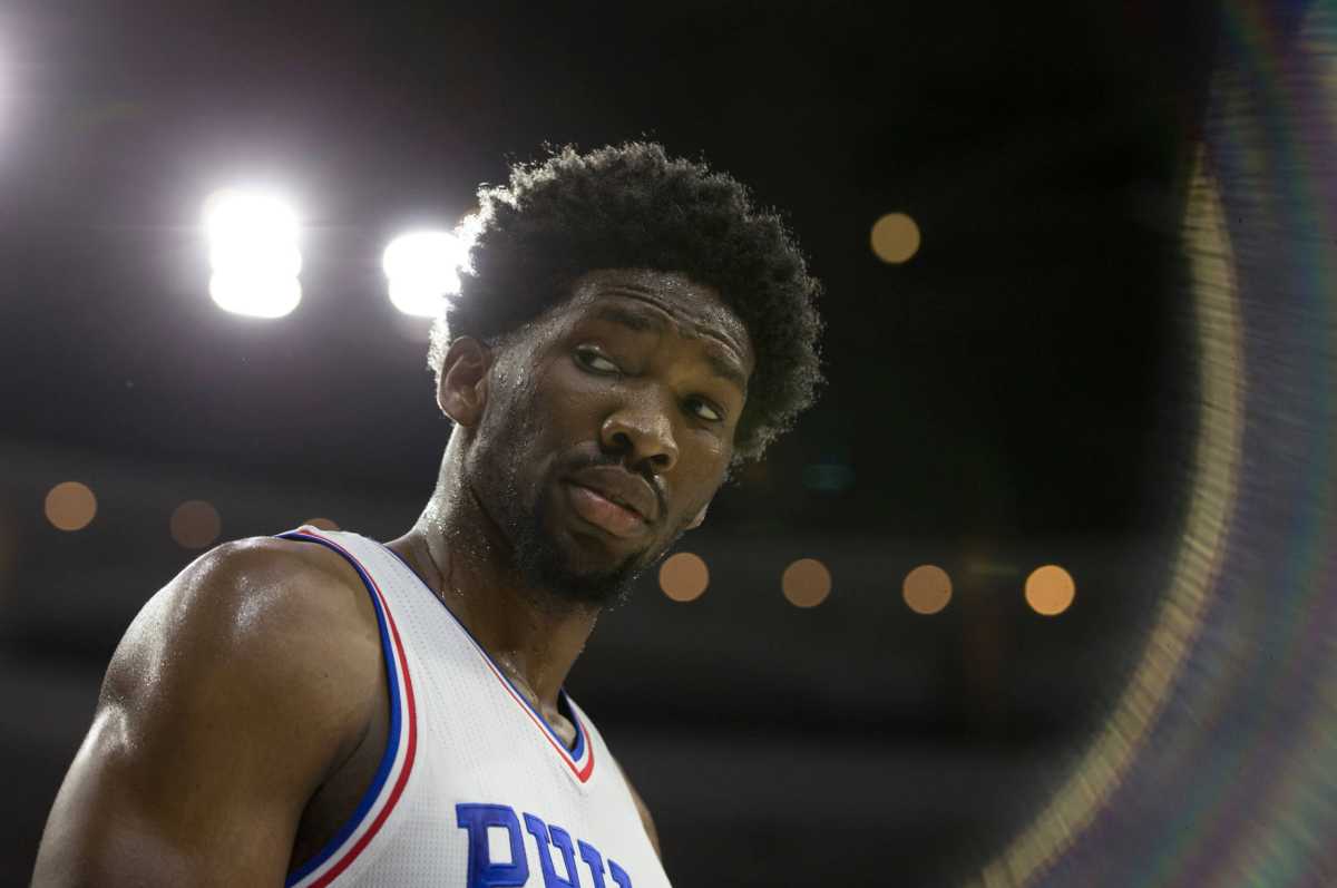 Joel Embiid trailing in NBA All Star fan vote with 12 days left