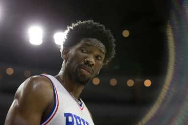 Joel Embiid trailing in NBA All Star fan vote with 12 days left