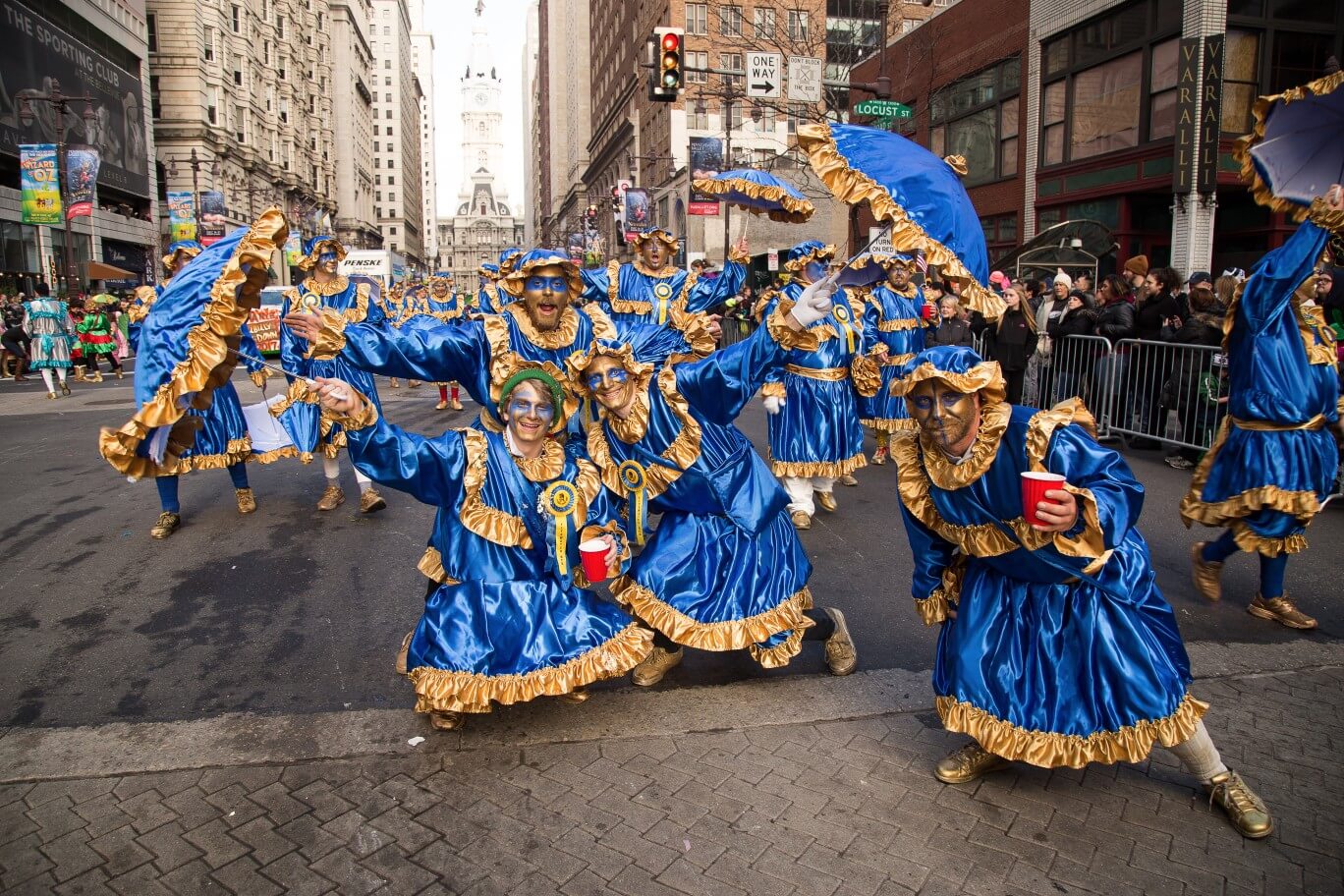 Uptown earns 6th place in Mummers Parade for Wonka-themed