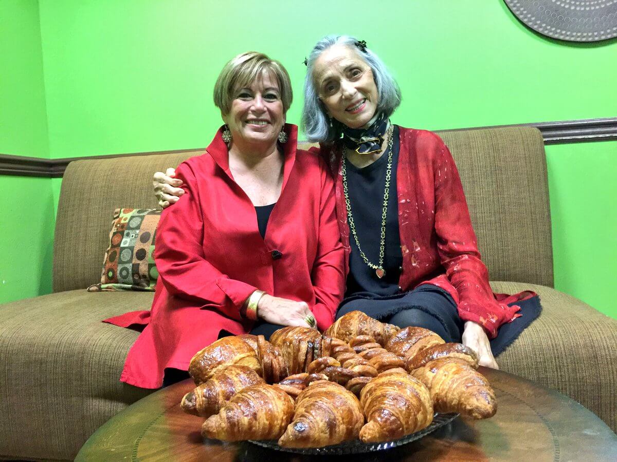 Making croissants with Chef Esther McManus