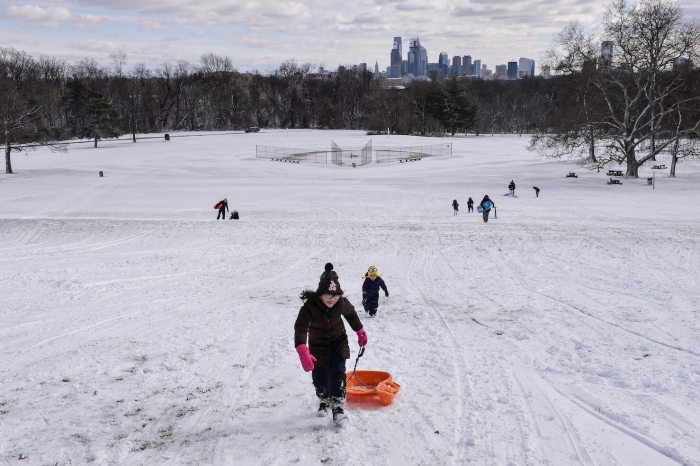 sledding Philadelphia