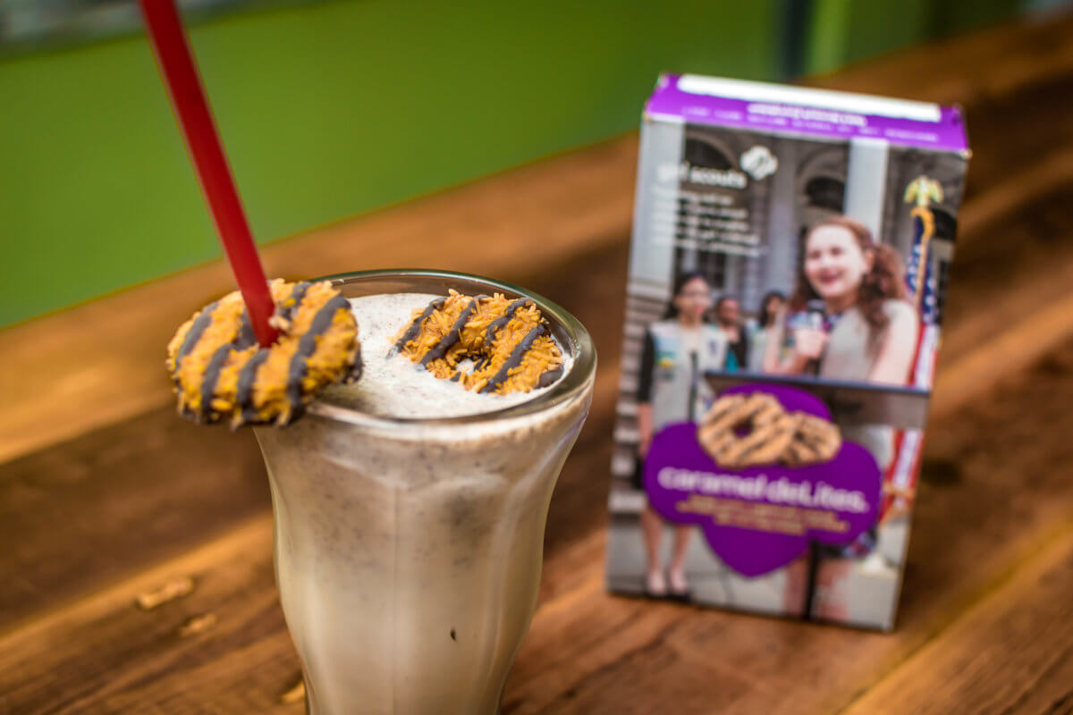 P’unk Burger debuts Girl Scout cookie milkshakes