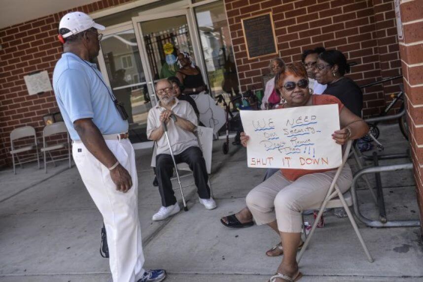 Crime down more than 40 percent at public housing complexes, agency says