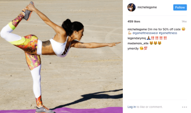 Michelle Game hot, new instagram pics (Dak Prescott girlfriend?)