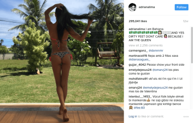 Adriana Lima new, hot Instagram pics (Julian Edelman ex, Matt Harvey