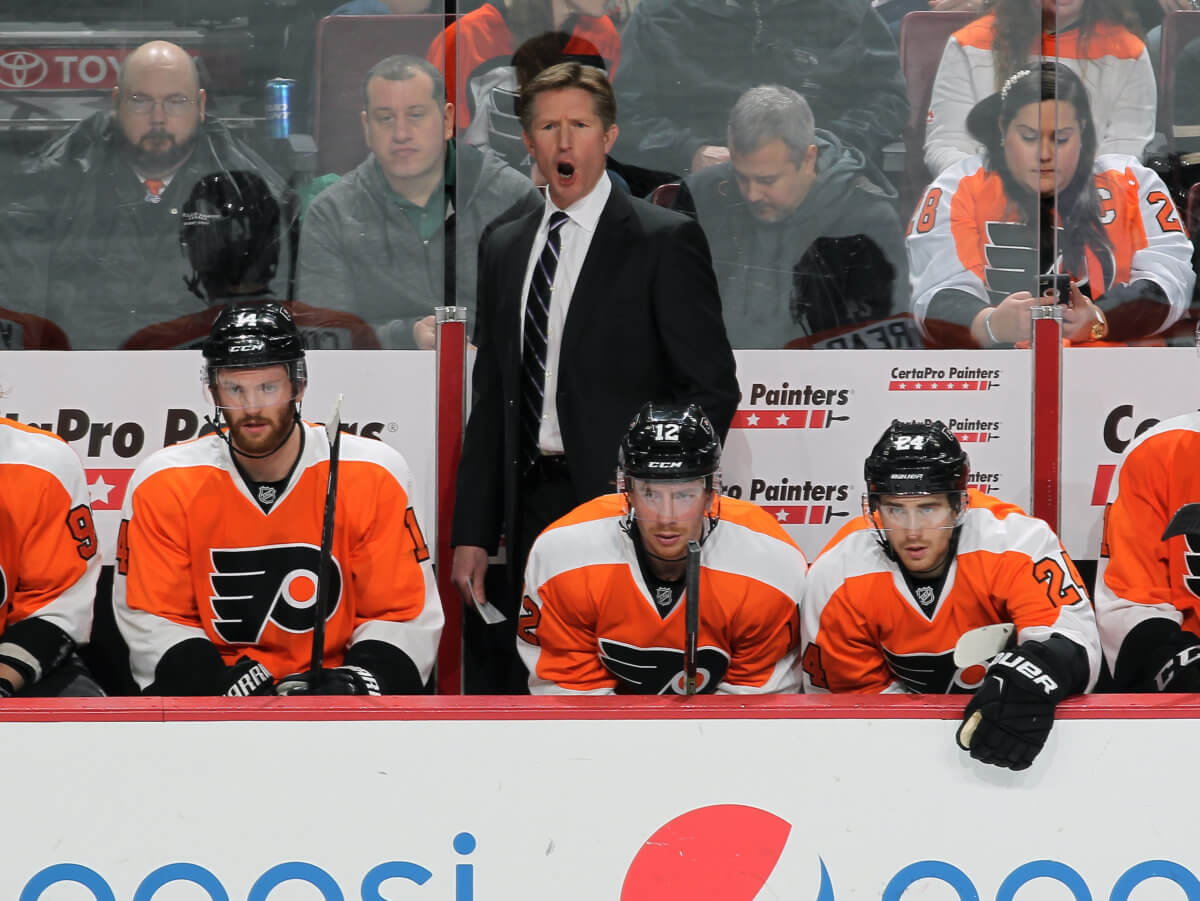 Flyers players take some not-so-subtle jabs at head coach Dave Hakstol