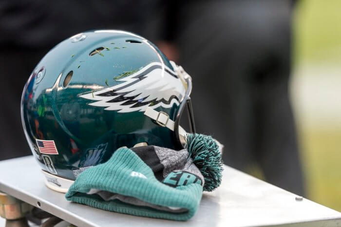 Philadelphia Eagles helmet. (Getty Images)