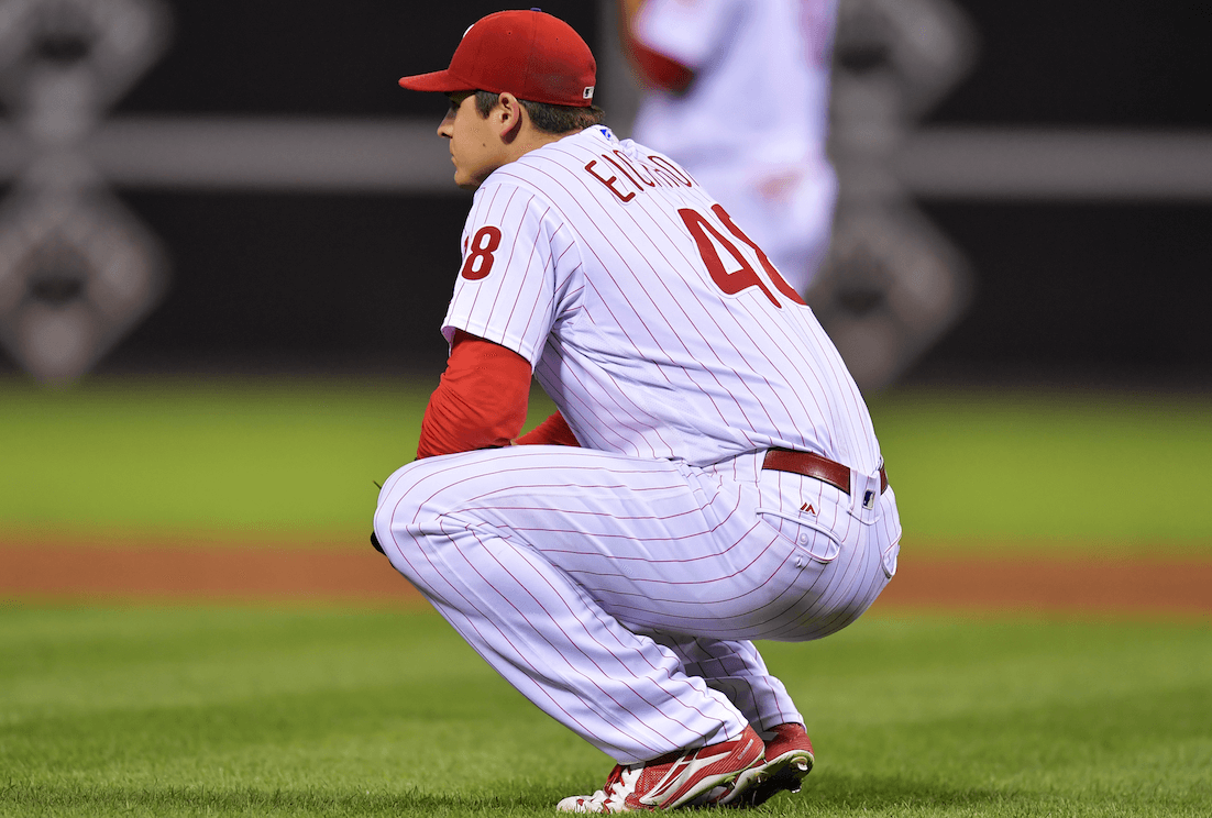 Phillies’ Jerad Eickhoff can’t do it all himself, so where’s the run support?