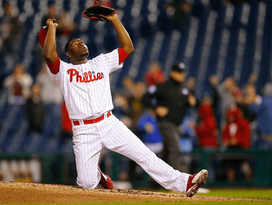 Phillies boast new look, closing woes at .500 mark
