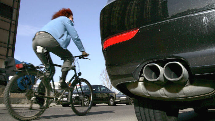 Human protected bike lanes are the new trend in protesting for cyclist safety. (Getty Images)