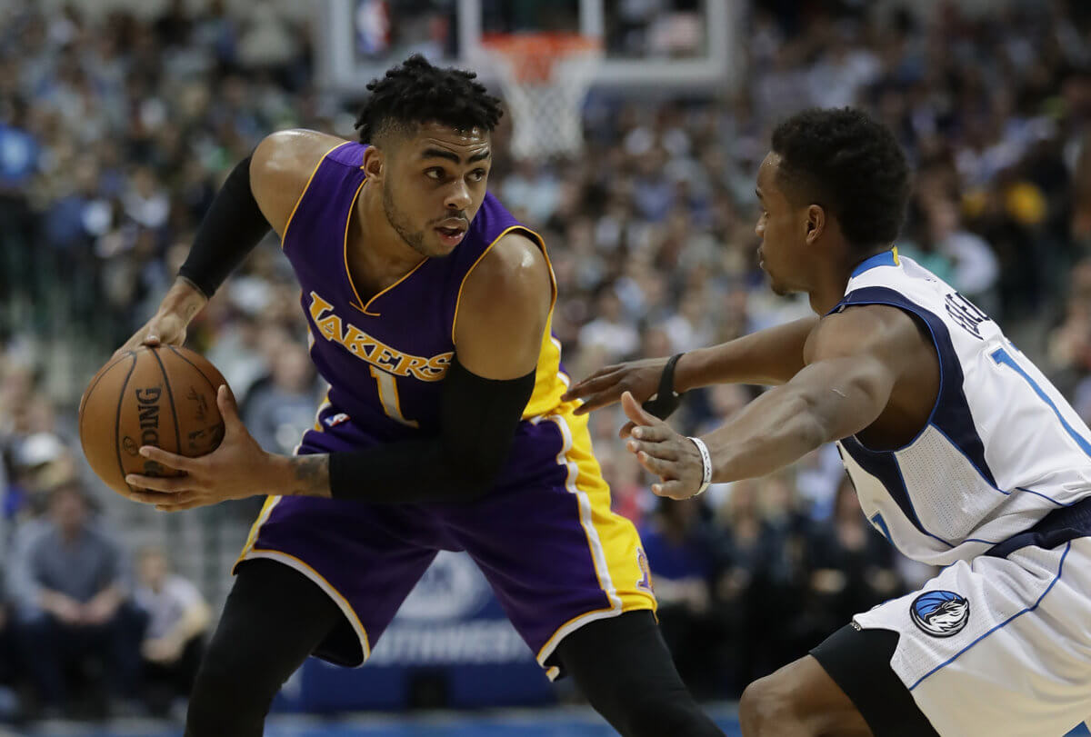 NBA trade rumors: Sixers could trade Lakers’ 2018 pick for D’Angelo Russell