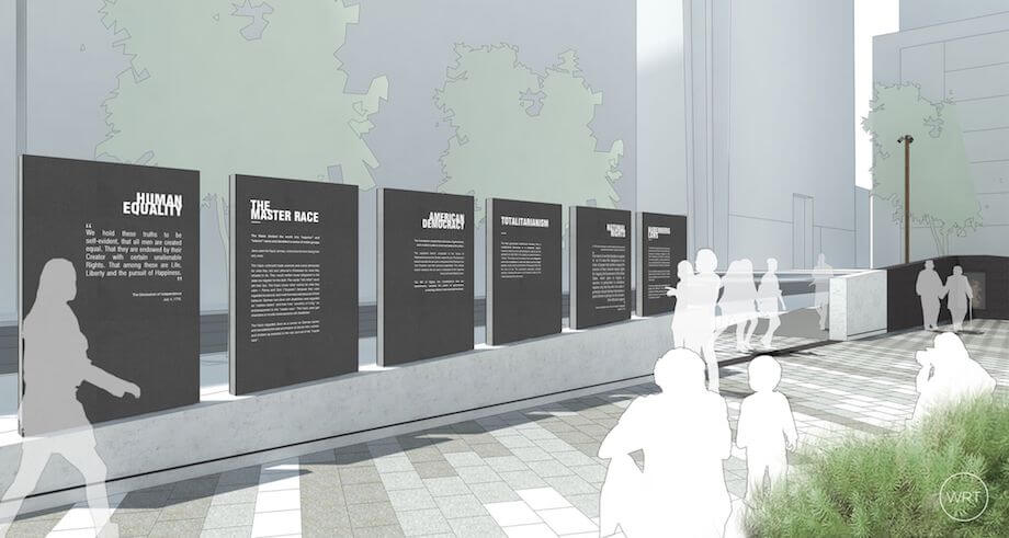 Philly holocaust memorial’s ‘pillar’ design announced