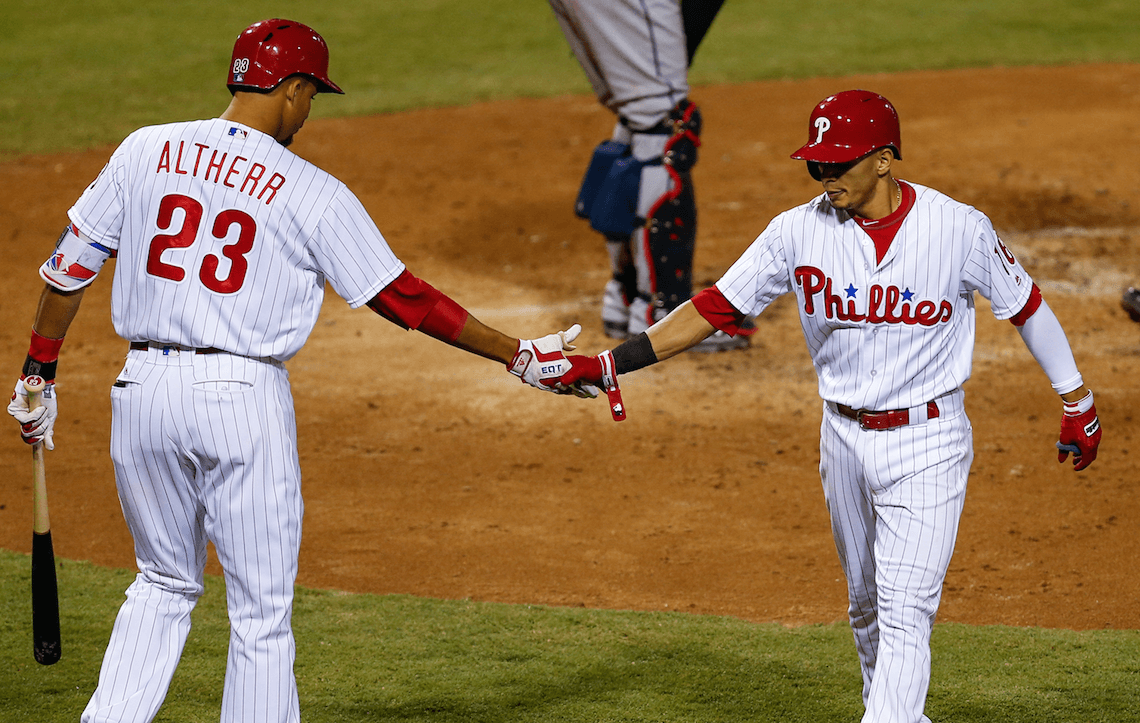 Phillies stock watch: Aaron Altherr, Cesar Hernandez leading the way